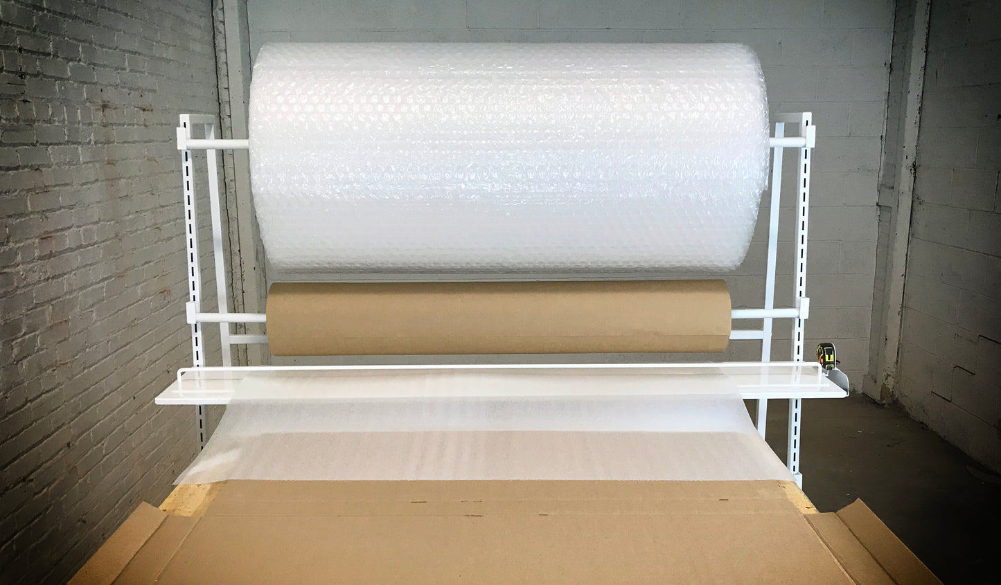 Mobile Roll Storage System - The Pack Caddy
